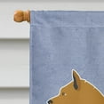 thumbnail image 3 of Finnish Spitz Welcome Flag Canvas House Size, 3 of 4