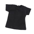 thumbnail image 1 of Camiseta en miniatura para figuras, fácil de usar, camiseta corta para muñecas BJD de 1 a 6 pulgadas. Negro, 1 of 8