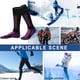 thumbnail image 5 of Calcetines de esquí gruesos cálidos de invierno Medias al aire libre Mujeres () Púrpura Negro 2 piezas Barbie Nuevos Originales, 5 of 7