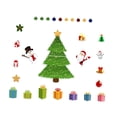 thumbnail image 3 of Yinanstore Christmas Tree Refrigerator Stickers Funny Kitchen Decor for Family Car Home Style C, 3 of 8