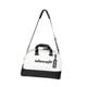 thumbnail image 4 of Bolsa de gimnasio con compartimento para zapatos, organizador de golf, correa ajustable, bolsa de lona para gimnasio Blanco, 4 of 9