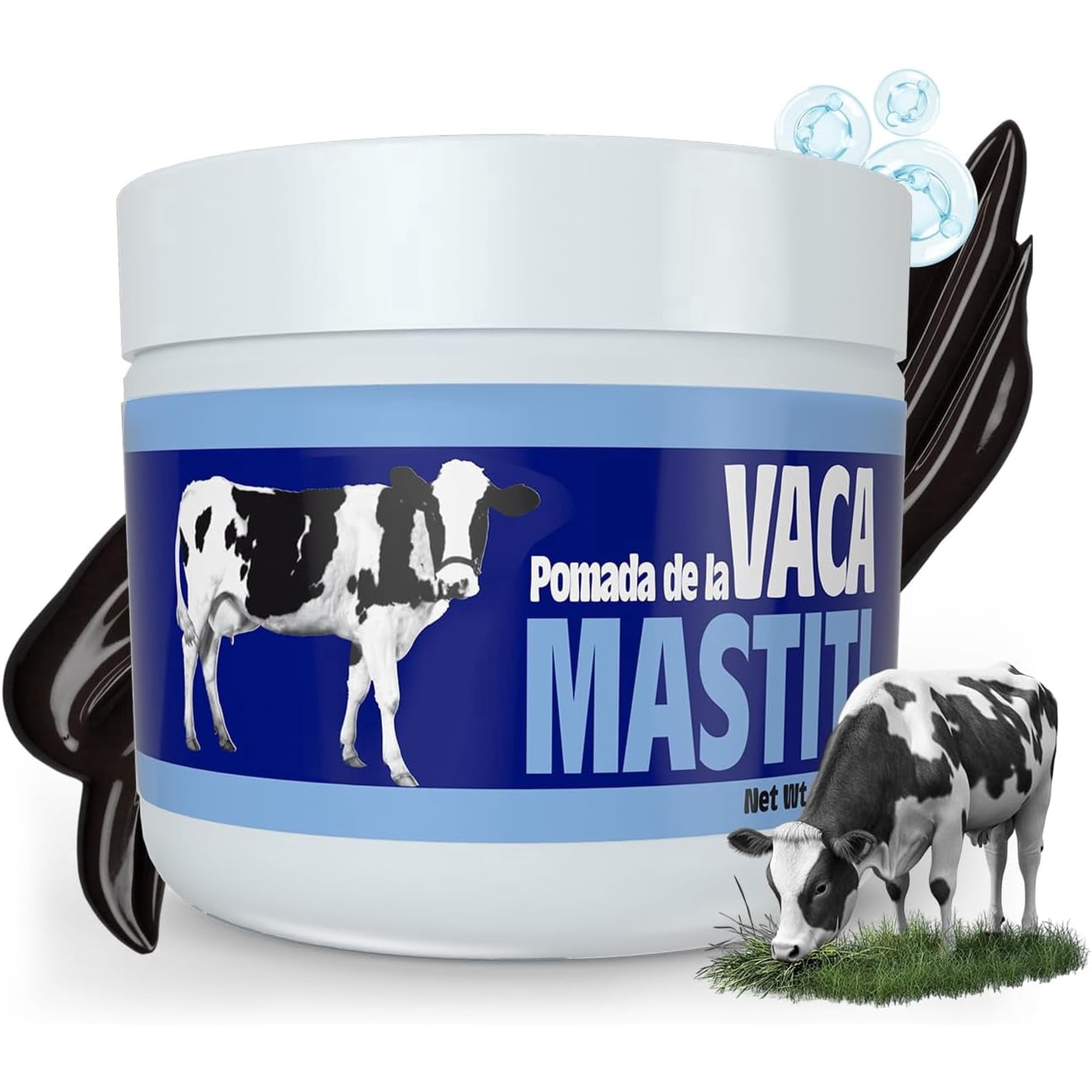 POMADA DE LA VACA MASTITI Hydrating Ointment – intensive care to help maintain healthy looking skin; ideal for skin care and esthetician supplies | 2 Oz Each | 1-Pack