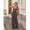 Multicolor-L, variant on Womens Multicolor Leopard Print Hollow-Out Loose Strap Jumpsuit