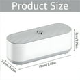 thumbnail image 7 of ACDANC 2026 New Ultrasonic Jewelry Cleaner, Ultrasonic Purifying, Jewelry Cleaner Machine, Purifying with One-Touch Operation for Silver, Gold, Glasses, Razors, 7 of 7