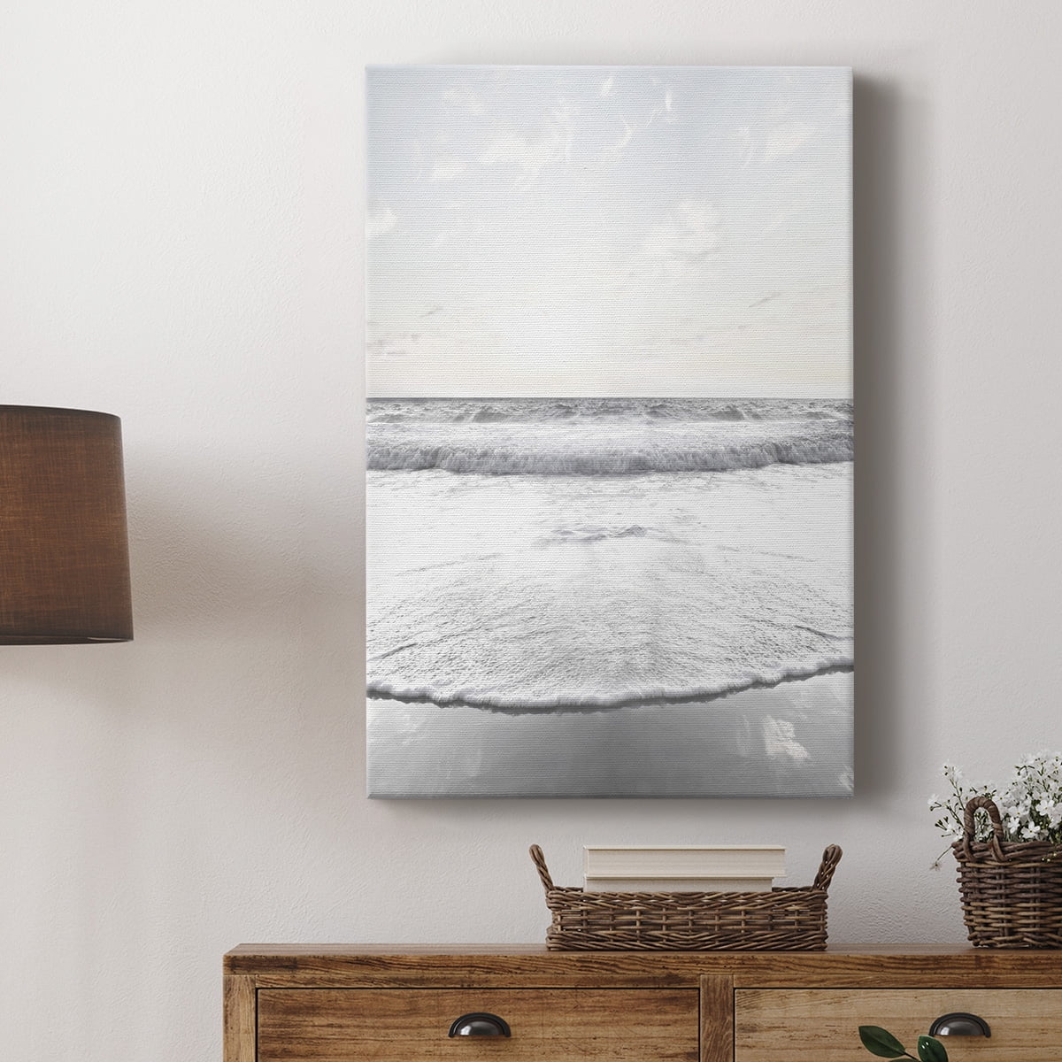 Serene Shore Premium Gallery Wrapped Canvas - Ready to Hang