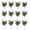 artificial plants, variant on 12 Pcs Artificial Ferns for Outdoor Use, UV Resistant Faux Greenery Plants, Large Artificial Boston Fern Silk Bush for Porch Window Box Garden Decor
