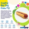 thumbnail image 3 of Masticable SodaPup Hot Dog, de nailon duradero, para perros, 3 of 6