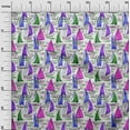 thumbnail image 3 of oneOone Cotton Poplin Purple Fabric Beach Boat Craft Projects Decor Fabric Printed By The Yard 42 Inch Wide, 3 of 4