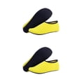 thumbnail image 3 of Eigraketly 1 par de zapatos de playa antideslizantes de secado rápido calcetines descalzos remo amarillo S Type2 NO2, 3 of 6