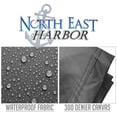 thumbnail image 3 of NEH Heavy-Duty Kayak Canoe Boat Cover- 13ft - Waterproof, Dust and Sun Protection- Storage & Travel - Grey, 3 of 5