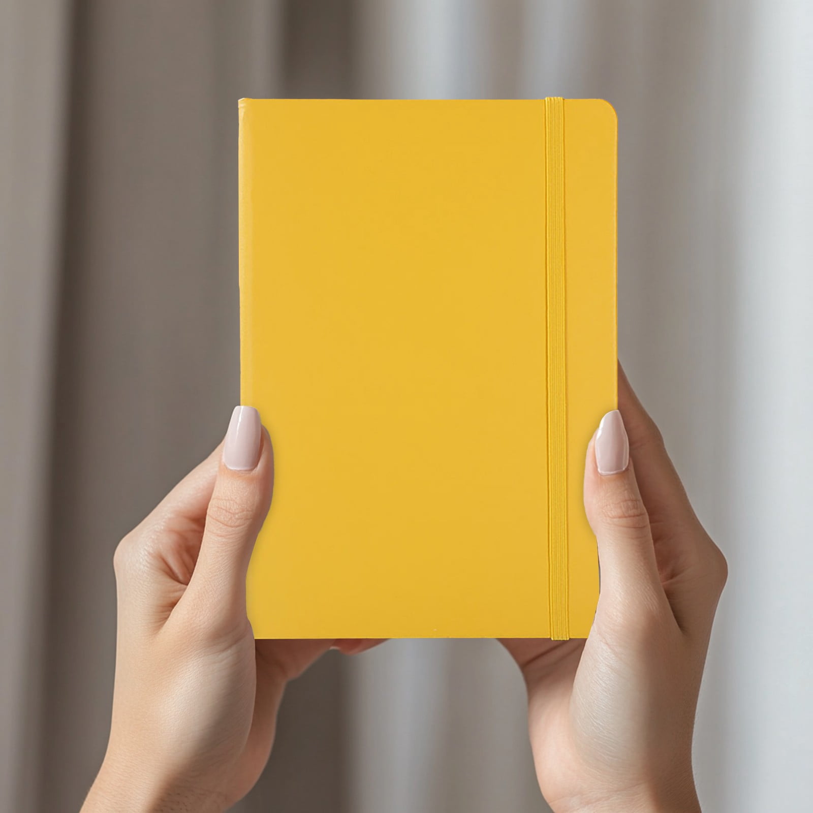 VKLU 3 Pack A5 Lined Notebooks, Aesthetic Vegan Leather Hardcover Journals for Academic Study & Business, 160 Pages Ink-Proof Writing Pads, Assorted Colors