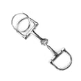 thumbnail image 4 of Shaped Key Ring,DShaped Snaffle Keychain Durable Snaffle Bit Keychain Horse Bits Key Ring Ultra Responsive, 4 of 9