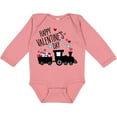 thumbnail image 3 of Inktastic Happy Valentine's Day- train Boys or Girls Long Sleeve Baby Bodysuit, 3 of 5