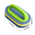 thumbnail image 2 of Fufafayo under $5 Cleaning Brush for Bathroom, Kitchen, Toilet, Bathtub Scrubber Comes with a Shower Sponge and Features an Ergonomic Handle for Easy Cleaning, 2 of 4