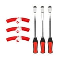 thumbnail image 4 of DYNWAVECA 3Pcs Tire Spoon Lever Tire Lever Tire Repair Tool Portable Professional Motorcycle Tire Changing Tools Bike Tire Tool Red, 4 of 10