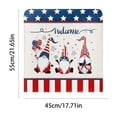 thumbnail image 3 of Aufmer 4th Of July Dining Chair Cover Gnome Star Butterfly Printed Polyester Slipcover Patriotic Decorative Chair Protector For Kitchen Living Room Holiday Layout, 3 of 6
