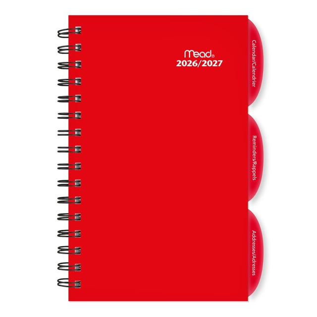 2027 Mead® Medium Weekly and Monthly Poly Planner