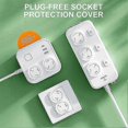 thumbnail image 2 of White Electrical Safety Socket Protective Cover for Children - 5-30PCS Anti-Electric Shock Rotate Guard for Baby Care, 2 of 5