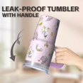 thumbnail image 5 of 20OZ Unicorn Themed Cup with Handle Stainless Steel Travel Mug Ideal Gifts for Women Unicorn Lovers Suitable for Birthday Christmas and Yoga Retreats, 5 of 6