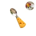 thumbnail image 3 of Vajilla De Dibujos Animados Tenedor De Queso De Dibujos Animados Portátil Cuchillo Con Forma De Queso Lindo Vajilla Con Forma De Queso Creativo Esparcidor De Queso Inoxidable Para Cocina Kearding HA027620-03, 3 of 6