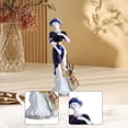 thumbnail image 6 of Desktop Figurine Desk Girl Statue Porcelain Lady Modern Ceramic Material for Office Living Room Shelf, 6 of 8