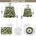 thumbnail image 4 of Yayeee Mini Table Lamp 11.8" Dimmable with Fabric Shade 3 Color Temperatures, Green Flower Pattern, 4 of 7