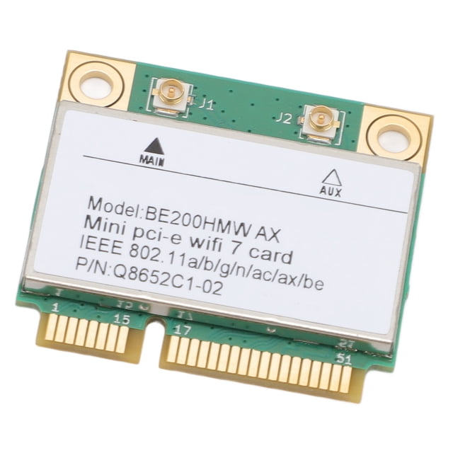 Tarjeta Mini PCI E Wifi 7, Tarjeta De Red PC De Doble Banda De 8,774 Mbps Con Módulo BT 5.4, Para , , Para , Para OS