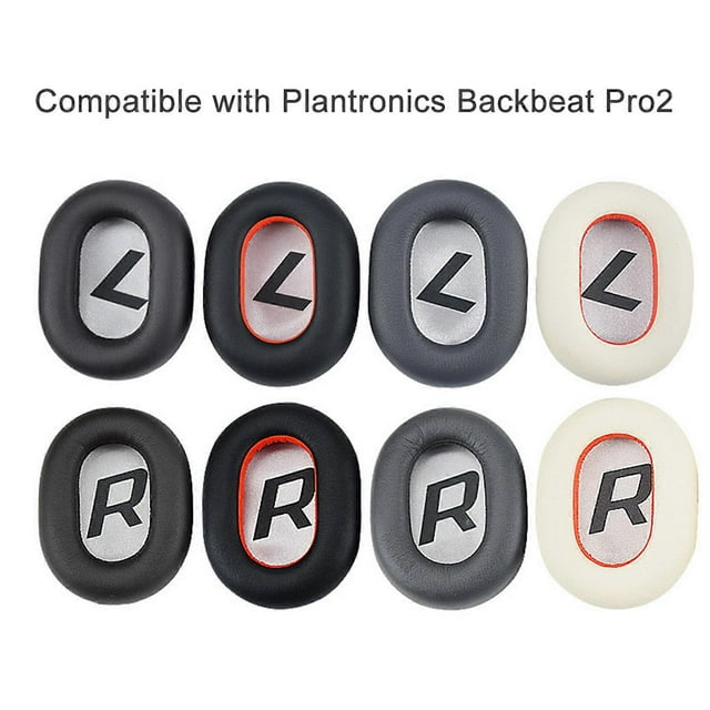 Replacement Ear Pads for Plantronics BackBeat PRO 2 Wireless On-Ear Headphones (2 Pack)