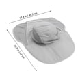 thumbnail image 2 of unbranded Casual De Protección Solar Para Y Excursiones En Color Gris, 2 of 7
