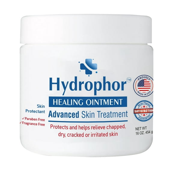Hydrophor Ointment - Soothes & Protects Dry Skin - 16 oz. Jar