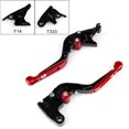 thumbnail image 1 of Adjustable Folding Extendable Brake Clutch Levers For Triumph Speed Rocket Silver, 1 of 1
