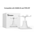 thumbnail image 4 of Amdohai Motion Sensors Bracket Compatible With SNZB-03 And PIR3-RF 360 ° Rotatable Bracket Stand Motion Sensor-BASE, 4 of 5