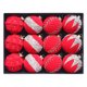 thumbnail image 2 of 12 Bolas Navideñas de Terciopelo Flocadas, Adornos Navideños de Plástico, Adornos Colgantes Decorativos para Árbol de Navidad, Decoración de 3,15 Pulgadas, 2 of 7