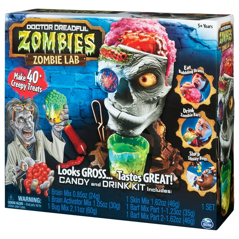 Doctor Dreadful Zombies - Zombie Lab with Candy and Drink Maker