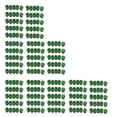 thumbnail image 2 of Colgadores de Prendas Yotijar Etiquetas de Plástico para ropa tamaño verde, 2 of 10