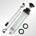 thumbnail image 4 of DNA MOTORING 200cc Brake Oil Change Detachable Fill Syringe Fluid Extractor w/ Extension Hose, 4 of 7