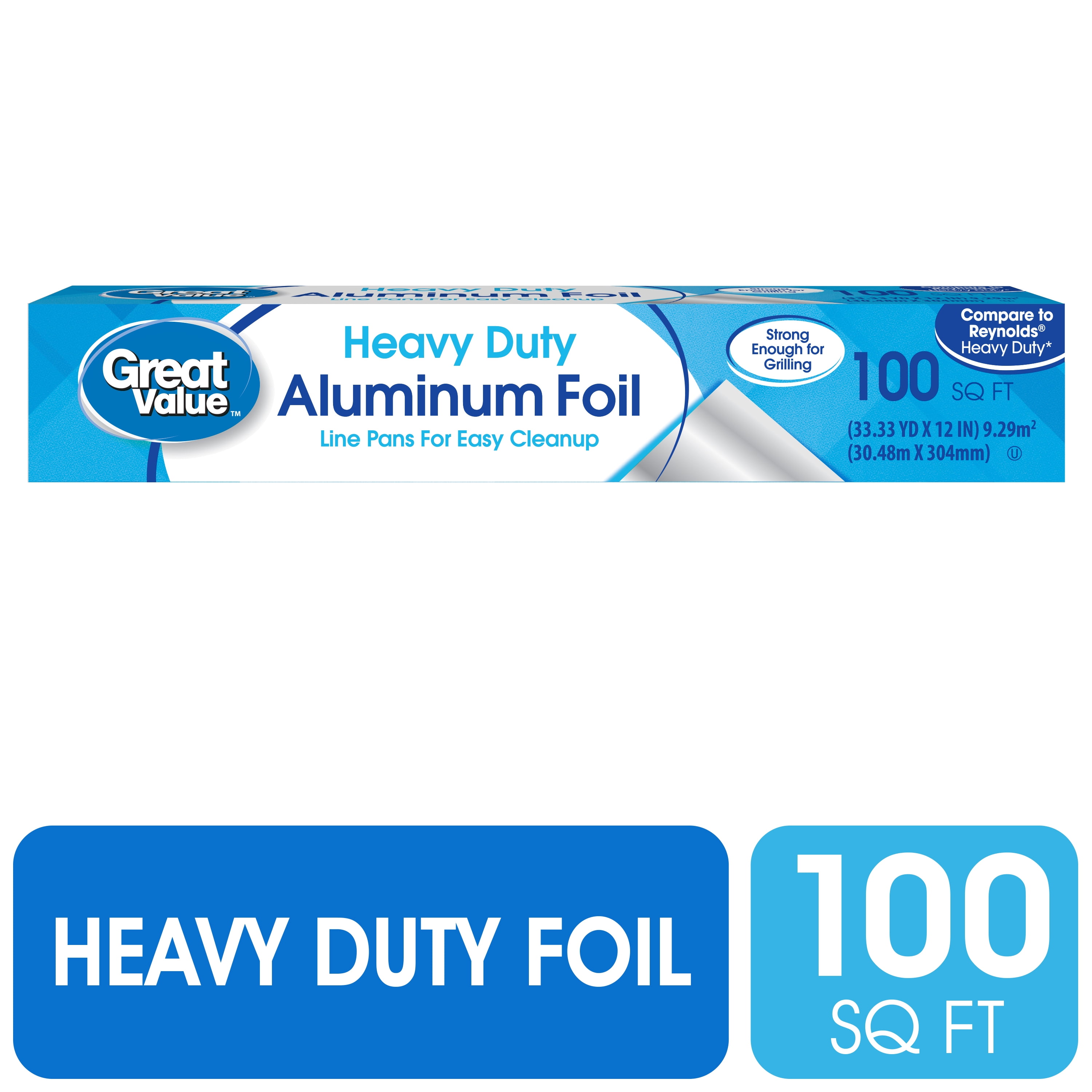 Great Value Aluminum Foil, 225 sq ft - Walmart.com