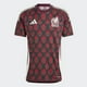 thumbnail image 1 of Jersey Playera Adidas de La Seleccion Nacional de Mexico Visitante Tinto Para Hombre, 1 of 6