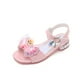 thumbnail image 1 of Sandalias para niñas, novedad de verano, moda coreana, Sophia forzen, zapatos de princesa, fondo suave de cristal, zapatos de playa para niños, 31 plantillas, 19,5 cm Gao Jinjia LED, 1 of 2