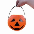 thumbnail image 4 of JIhuahe 6 Inch Halloween Trick or Treat Bucket, 16cm Candy Collection Pail for Kids Party, Classroom Favors, and Holiday Festivities, 4 of 4