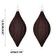 thumbnail image 2 of Bolas de Terciopelo Decorativas Navideñas (Paquete de 2) | Adornos Colgantes de Plástico Flocado para Árbol de Navidad | Bolas Festivas para Escaparates, Decoración Navideña para El Hogar, Centro Com, 2 of 2