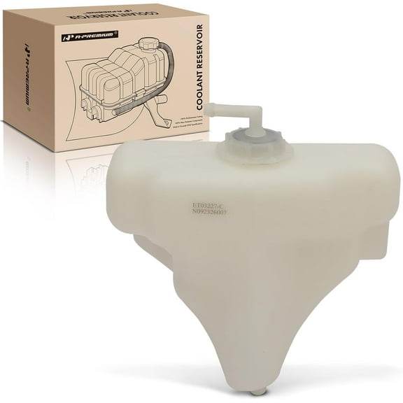 A-Premium Engine Coolant Overflow Recovery Expansion Tank with Cap Compatible with Honda Accord 2003-2008 & Acura TL 2004-2008, Replace for# 19101RCAA00