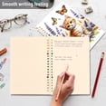 thumbnail image 5 of Spiral Notebooks Cute Ginger Cat and Lavender Flowers 60 Sheets 120 Pages A5 Journal Notepad 8.3x5.7 Inch Thick Adjustable College Ruled Paper, 5 of 8