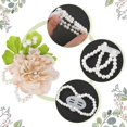 thumbnail image 4 of 2024,4 Pcs Elastic Pearl Wrist Bands Wristlets Corsage Accessories Stretch Pearlwrist Corsages, 4 of 4