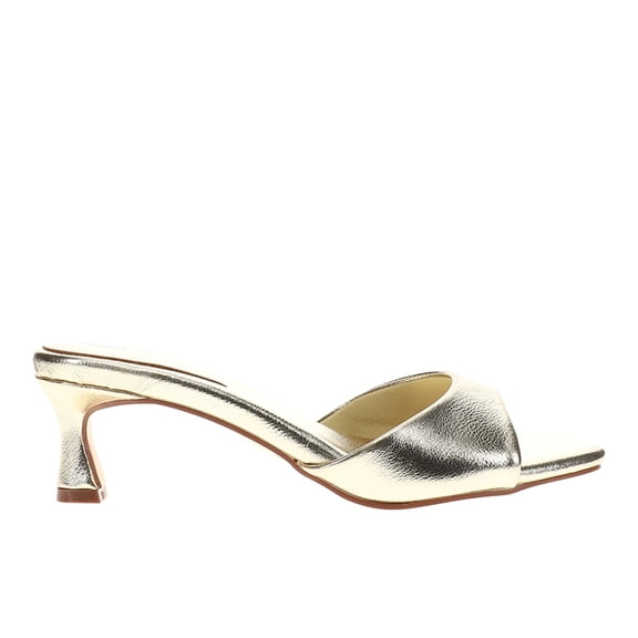 Chinese Laundry Womens Lomita Metallic Kitten Heel Dress Sandals Shoes