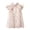 Pink, variant on Girls Cheongsam Dress for Girls V-Neck Flutter Sleeve Floral Printed Traditional Qipao Chinese Style Princess Party Dress