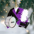 thumbnail image 4 of Custom Marching Band Ornament Music Ornament Marching Band Teacher Gifts Music Marching Band Gifts Band Director Gifts Music Ornament Marching Band Teacher Gifts Music (MB8) - 3316 (Yellow), 4 of 7