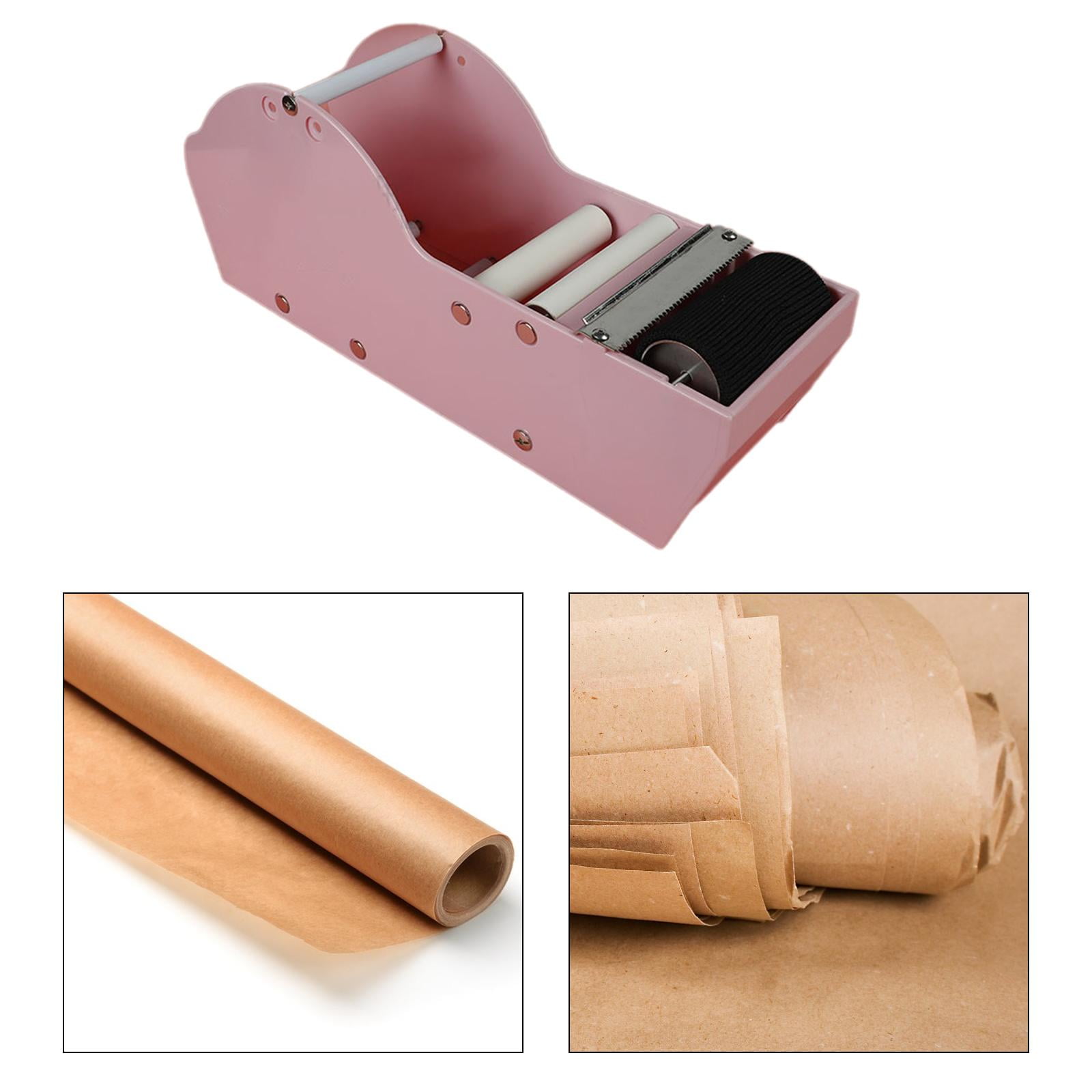 Colaxi Water Activated Tape Dispenser Cutter Gummed Tape Dispenser for Carton Box Sealing Lightweight up to 8.5cm Wide Tape Portable Pink