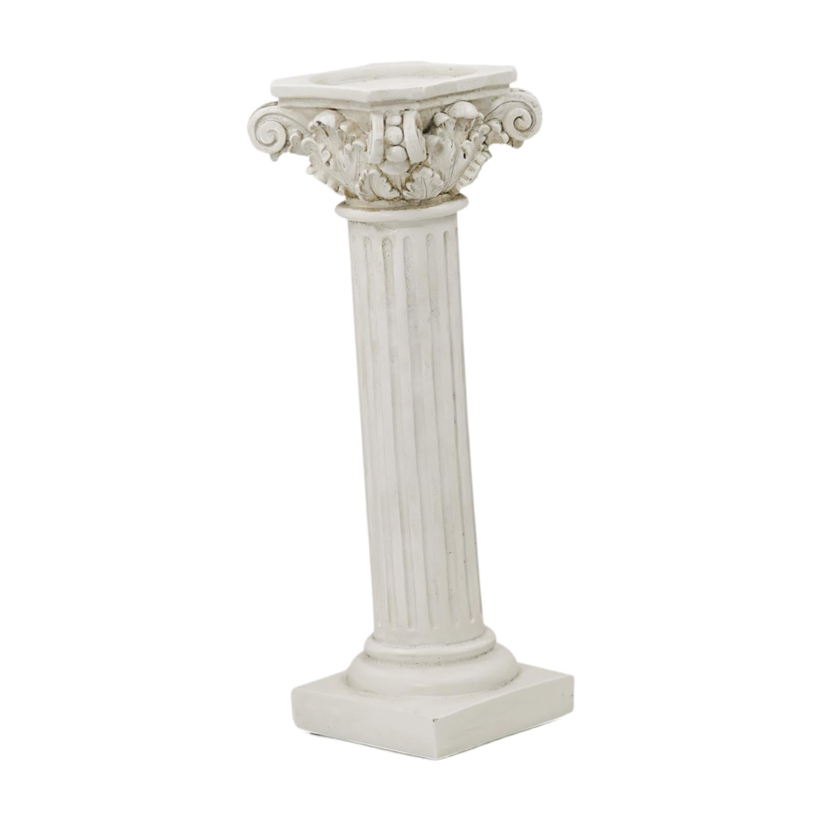 WLPZXP Roman Column Pillar Art Garden Architectural Sculpture for Table Patio Scene L