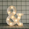 thumbnail image 3 of LED Letter Lights Alphabet Light Up Sign for Night Light Home Party Birthday Wedding Bar Decoration &, 3 of 8